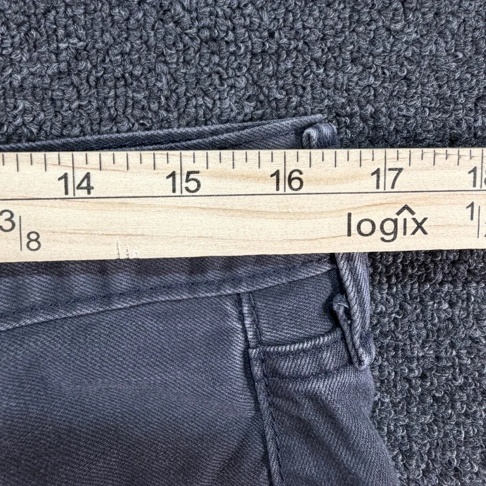 Levis Jeans Mens 34x32 505 Regular Fit Charcoal Gray Straight Leg EUC